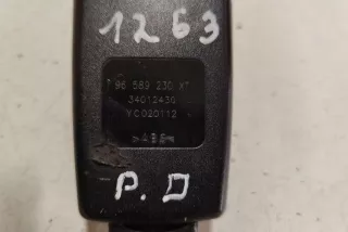 96589230XT , art13456078 Ремень безопасности передний правый Citroen C5 1 Арт 13456078, вид 3