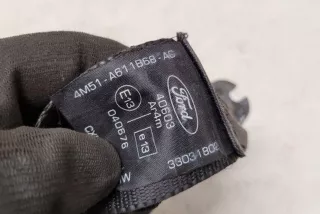 4M51A611B68AC , art13457603 Ремень безопасности задний левый Ford Focus 1 Арт 13457603, вид 4