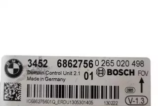 34526862756, 0265020498 , art13490041 Блок AirBag BMW 3 F30/F31/GT F34 Арт 13490041, вид 2