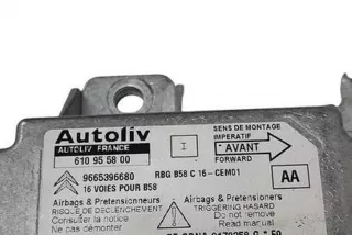9665396680, 610955800, 608929500 , art13492312 Блок AirBag Citroen C4 Grand Picasso 1 Арт 13492312, вид 5