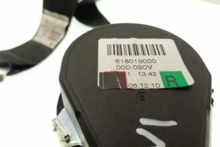 618019000, 1K6857806AA , art12210287 Ремень безопасности задний правый Volkswagen Golf 5 Арт 12210287, вид 2
