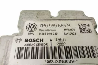 7P0959655B , art12211498 Блок AirBag Volkswagen Touareg 2 Арт 12211498, вид 2