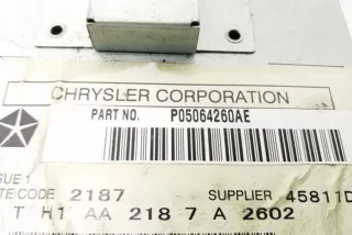 05064260AE , art12212150 Прочая запчасть Dodge Caliber Арт 12212150, вид 3