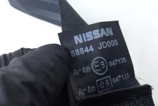 88844JD000 , art12241993 Ремень безопасности задний левый Nissan Qashqai 2 Арт 12241993, вид 2