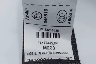 13288436 , art12242877 Ремень безопасности задний левый Opel Insignia 1 Арт 12242877, вид 2
