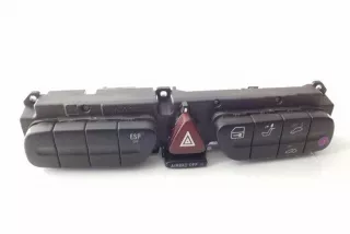 A2038216258 , art12243745 Кнопка аварийной сигнализации Mercedes C W203 Арт 12243745, вид 1
