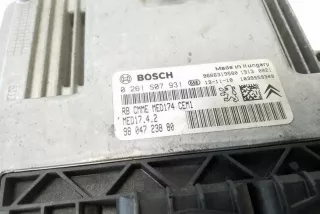 9804723880, 0261S07931 , art12255952 Блок управления двигателем Peugeot 308 2 Арт 12255952, вид 3