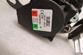 639708700C , art13720375 Ремень безопасности задний левый BMW 5 G30/G31 Арт 13720375, вид 3