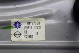39187589 , art12276673 Стеклоподъемник передний левый Opel Crossland x Арт 12276673, вид 4