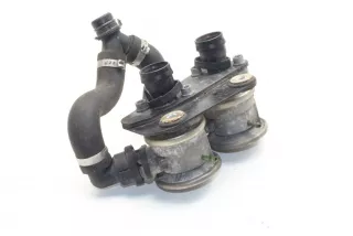 06A131101B , art13885367 Фланец (тройник) системы охлаждения Audi A6 C6 (S6,RS6) Арт 13885367, вид 3
