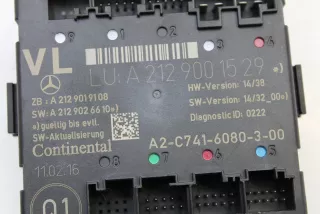 A2129001529 , art13910123 Блок управления двери передней левой Mercedes E C207 Арт 13910123, вид 5