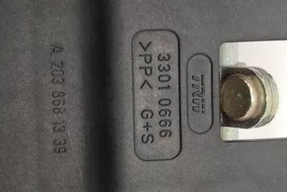2038600269, 33013999411 , art8717679 Ремень безопасности задний правый Mercedes C W203 Арт 8717679, вид 8