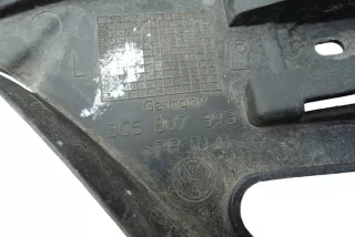 3C5807393 , art12875763 Кронштейн крепления бампера заднего Volkswagen Passat B7 Арт 12875763, вид 3