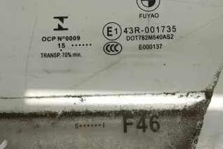 43R001735 , art13116245 Стекло двери передней левой BMW 1 F40 Арт 13116245, вид 2