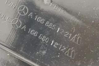 A1668801212 , art13137722 Кронштейн крепления бампера заднего Mercedes GLE W167 Арт 13137722, вид 2