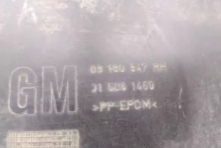 09180847 , art13916930 Защита арок задняя правая (подкрылок) Opel Vectra B Арт 13916930, вид 3