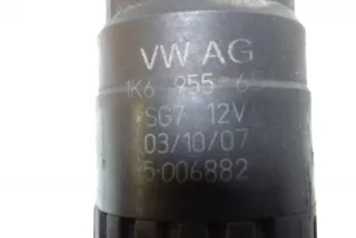 1K6955651 , art13798091 Насос (моторчик) омывателя стекла Skoda Octavia A5 Арт 13798091, вид 2