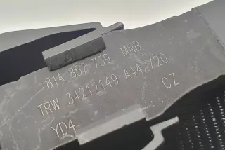 81A857739 , art14006540 Ремень безопасности задний левый Seat Ateca Арт 14006540, вид 4