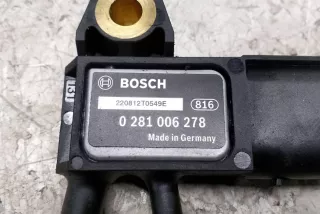 0281006278 , art13965452 Датчик давления выхлопных газов Mercedes E W210 Арт 13965452, вид 2