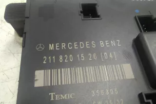 2118201526 , art13938499 Блок управления двери задней левой Mercedes E W211 Арт 13938499, вид 3