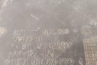7011218 , art13957967 Передняя панель крепления облицовки (телевизор) BMW 7 E65/E66 Арт 13957967, вид 2