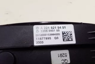 A2218215451 , art13943795 Кнопка (Выключатель) Mercedes S W221 Арт 13943795, вид 3