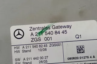 A2115408445 , art14405978 Блок управления центральным замком Mercedes CLS C219 Арт 14405978, вид 2