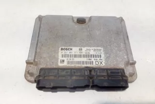 art13795981 Блок управления двигателем Opel Astra G 2.0л Арт 13795981, вид 1