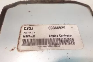 09355929 , art13797737 Блок управления двигателем Opel Astra G Арт 13797737, вид 5