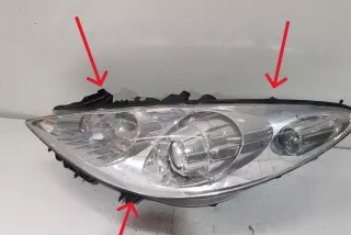 43175748 , art12519135 Фара левая Peugeot 307 Арт 12519135, вид 1