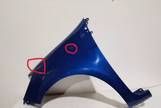 8200256117 , art13249356 Крыло переднее левое Renault Clio 3 Арт 13249356, вид 1