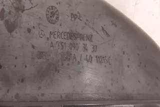 6510903437, A6510903437 , art13521189 Патрубок впускного коллектора Mercedes E W212 Арт 13521189, вид 3