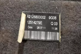 2126800002, A2126800002 , art13523853 Коврики в салон Mercedes E W212 Арт 13523853, вид 5
