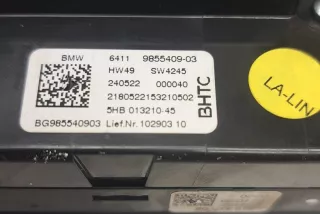 985540903 , art12394852 Блок управления печки/климат-контроля BMW 4 G22/G23 Арт 12394852, вид 3