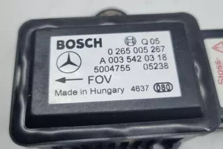 0265005267 , art13264109 Датчик ускорения Mercedes E W211 Арт 13264109, вид 3