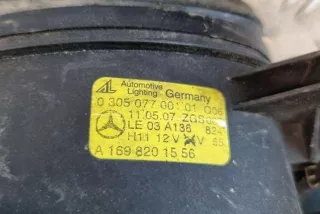 A1698201556 , art13267515 Фара противотуманная левая Mercedes C W204 Арт 13267515, вид 3