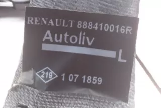 888410016R, E20408097, 1071859 , art12380235 Ремень безопасности задний левый Renault Megane 3 Арт 12380235, вид 3