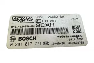 9M5112A650BH, 0281017771 , art12935131 Блок управления двигателем Ford Focus 2 restailing Арт 12935131, вид 6