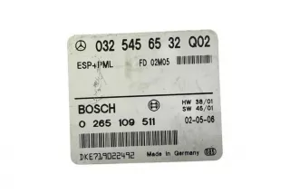 0325456532, 0265109511 , art12944743 Блок управления ABS Mercedes E W211 Арт 12944743, вид 4