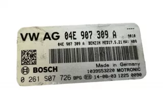 04E907309A, 0261S07726 , art12947570 Блок управления двигателем Volkswagen Golf 7 Арт 12947570, вид 4