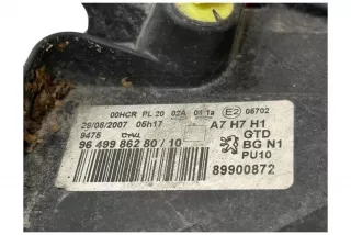 9649986280, 89900872 , art12953178 Фара левая Peugeot 207 Арт 12953178, вид 8