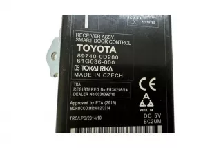 897400D280, 61G036000 , art12954163 Блок управления двери передней правой Toyota Yaris 1 Арт 12954163, вид 5