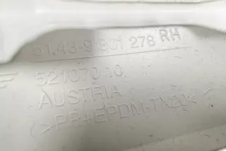 9801278, 51439801278, 52107010 , art13707694 Обшивка стойки центральной правой MINI COUNTRYMAN R60 Арт 13707694, вид 5