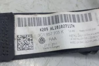 3C1857705K , art14905574 Ремень безопасности передний левый Volkswagen Passat CC Арт 14905574, вид 2