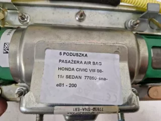 77850-SNA-E81 Подушка безопасности пассажира Honda Logo Арт AL16572930423, вид 2