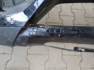  Бампер передний Tesla model X Арт AL10818073661, вид 6