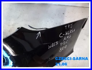  Бампер задний Mercedes C W205 Арт AL6880071111, вид 5