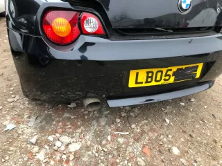  Бампер задний BMW Z4 E85/E86 Арт AL8726504682, вид 3