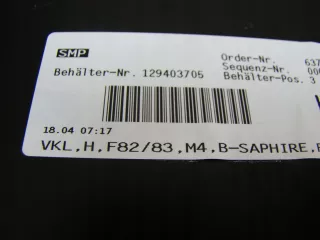 129403705 Бампер задний BMW M4 F82/F83 Арт AL9862767079, вид 7