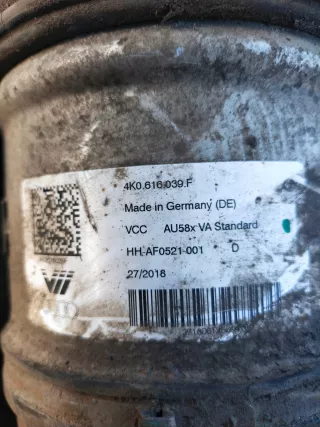 4K0616039F Амортизатор передний левый Audi A6 C8 (S6,RS6) Арт AL16772312515, вид 8